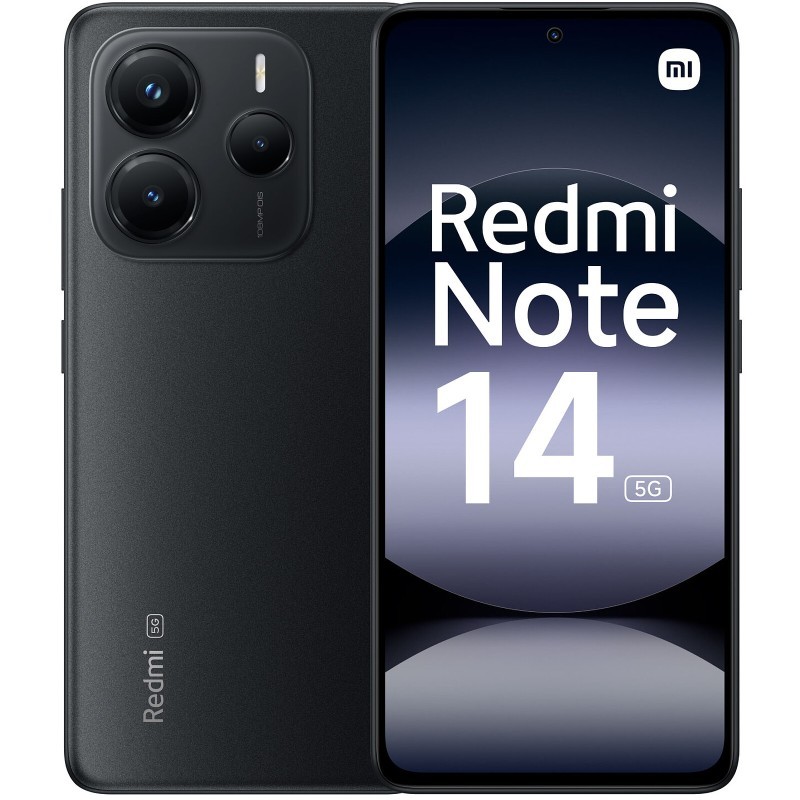 Smartphone Xiaomi Redmi Note 14 5G 8Go 256Go-noir