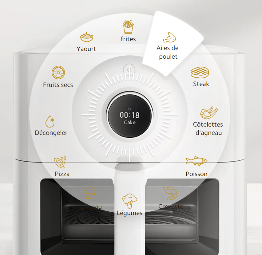 Xiaomi Smart Air Fryer 5,5L tunisie