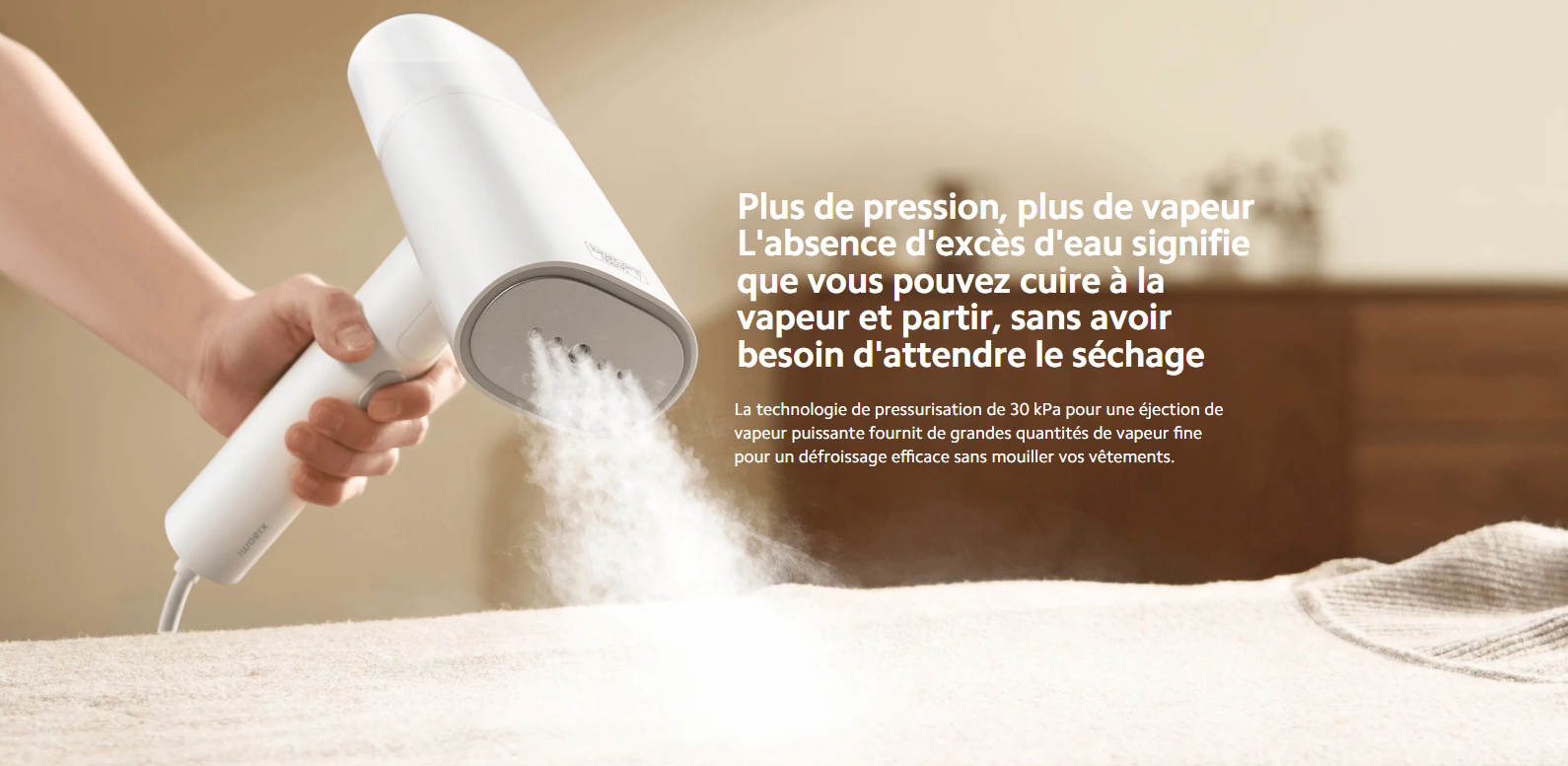 Xiaomi handheld garment steamer