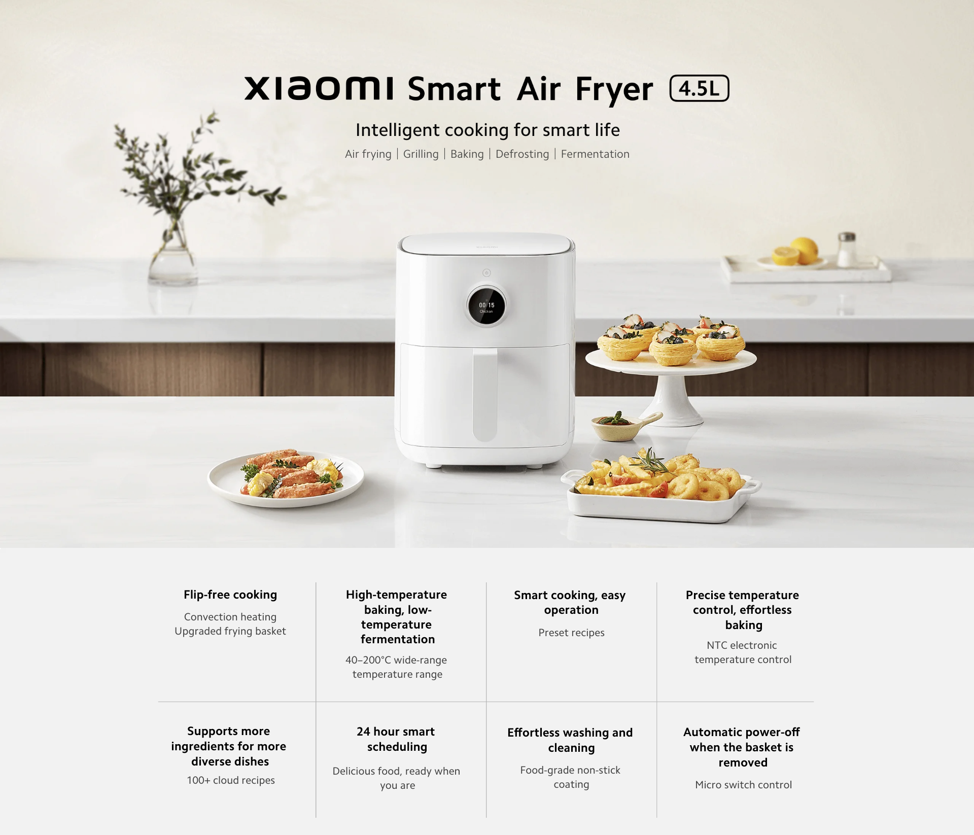 Xiaomi Smart Air Fryer 4.5L