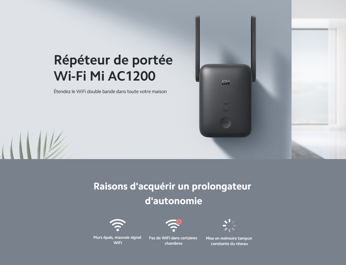 Mi WiFi Range Extender AC1200 EU