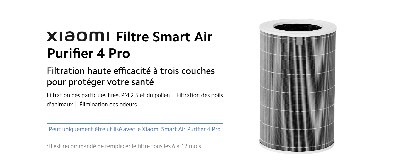 Xiaomi Smart Air Purifier 4 Pro Filter