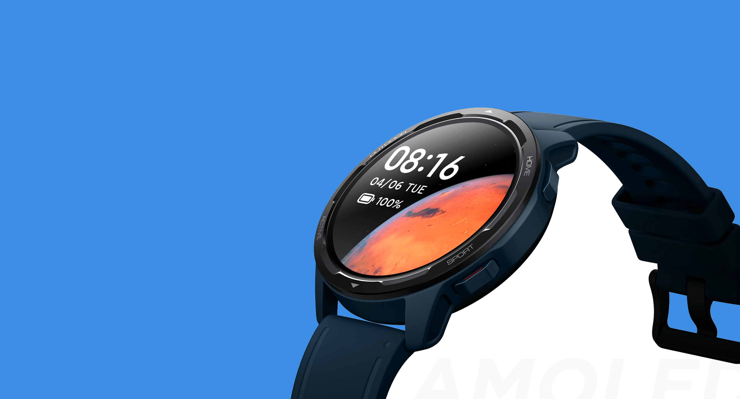 Xiaomi-watch-s1-active-Écran tactile-AMOLED-Mi-tunisie