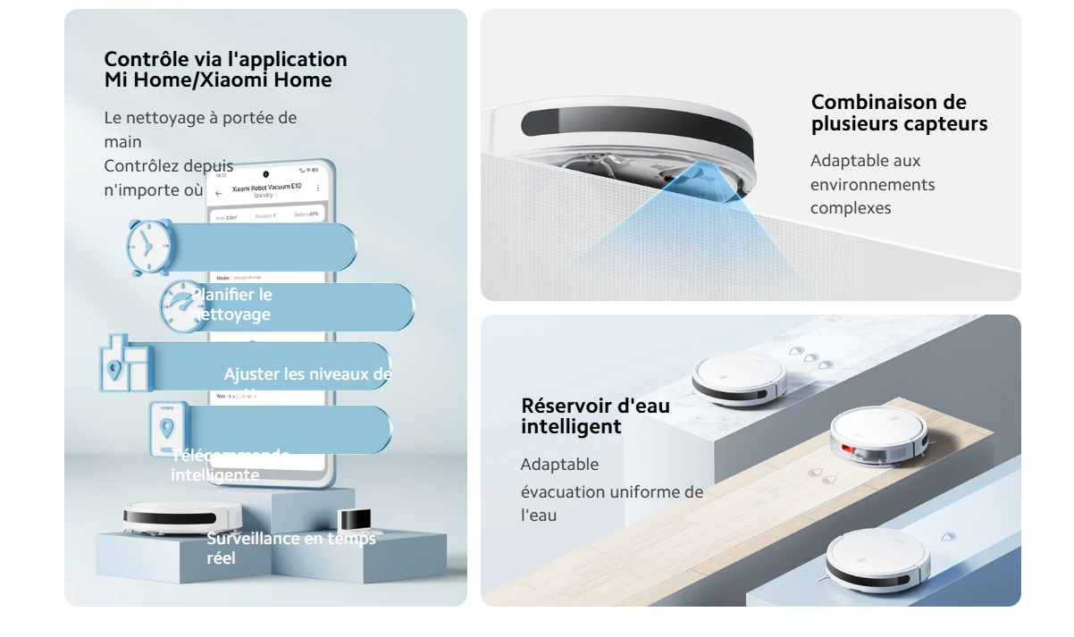 Aspirateur robot Xiaomi E10