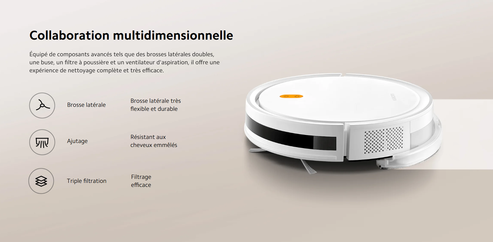 Aspirateur robot Xiaomi E5