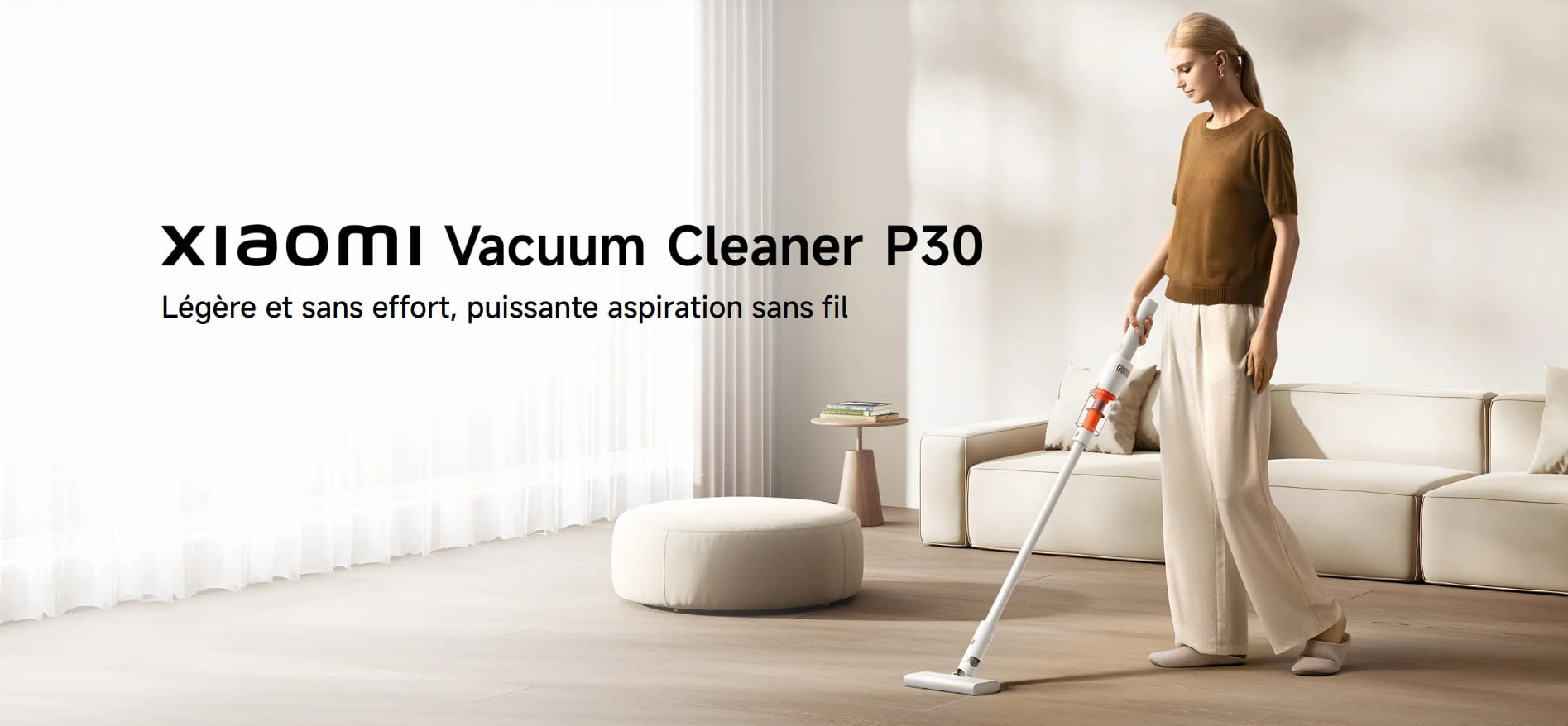 Xiaomi Vacuum Cleaner P30 fiche technique
