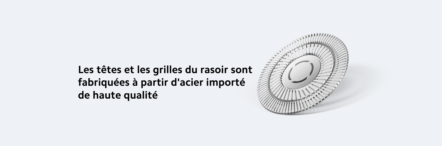 Tête de rechange pour rasoir électrique Mi S500