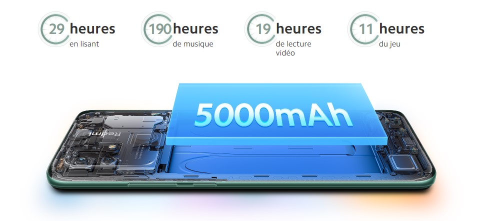 batterie-smartphone-redmi-10C-xiaomi-tunisie